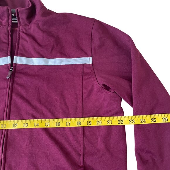 Under Armour Sweatshirt Men's Medium Maroon All-Season Gear Full-Zip Loose Fit - Picture 3 of 6